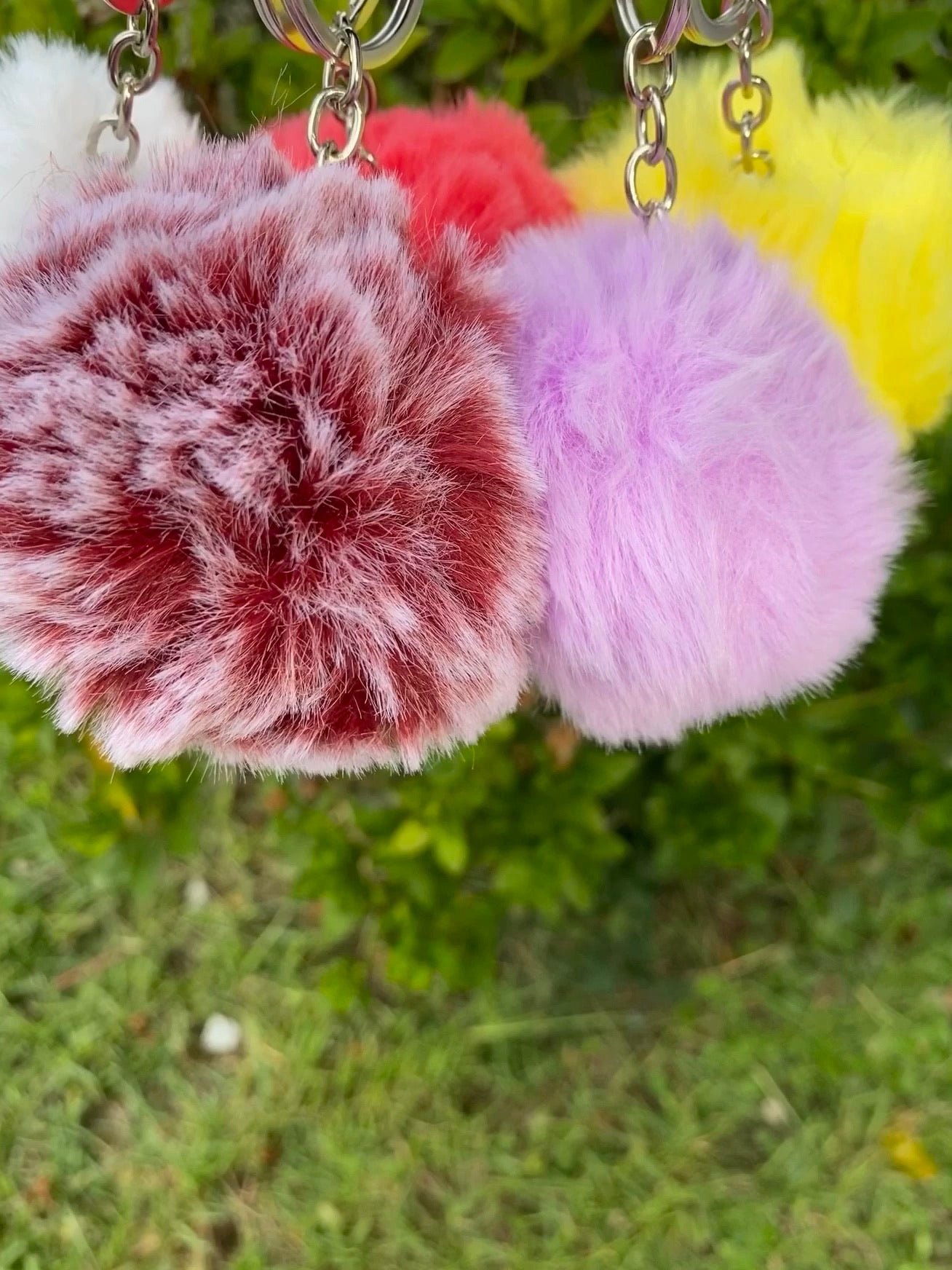 Puffball Keychain